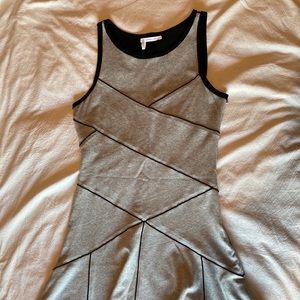 Skater style knit dress with gorgeous details.